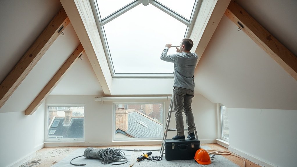 Electric Skylight Installation Carshalton