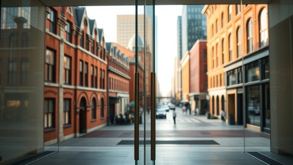 Glass Doors The Wrythe